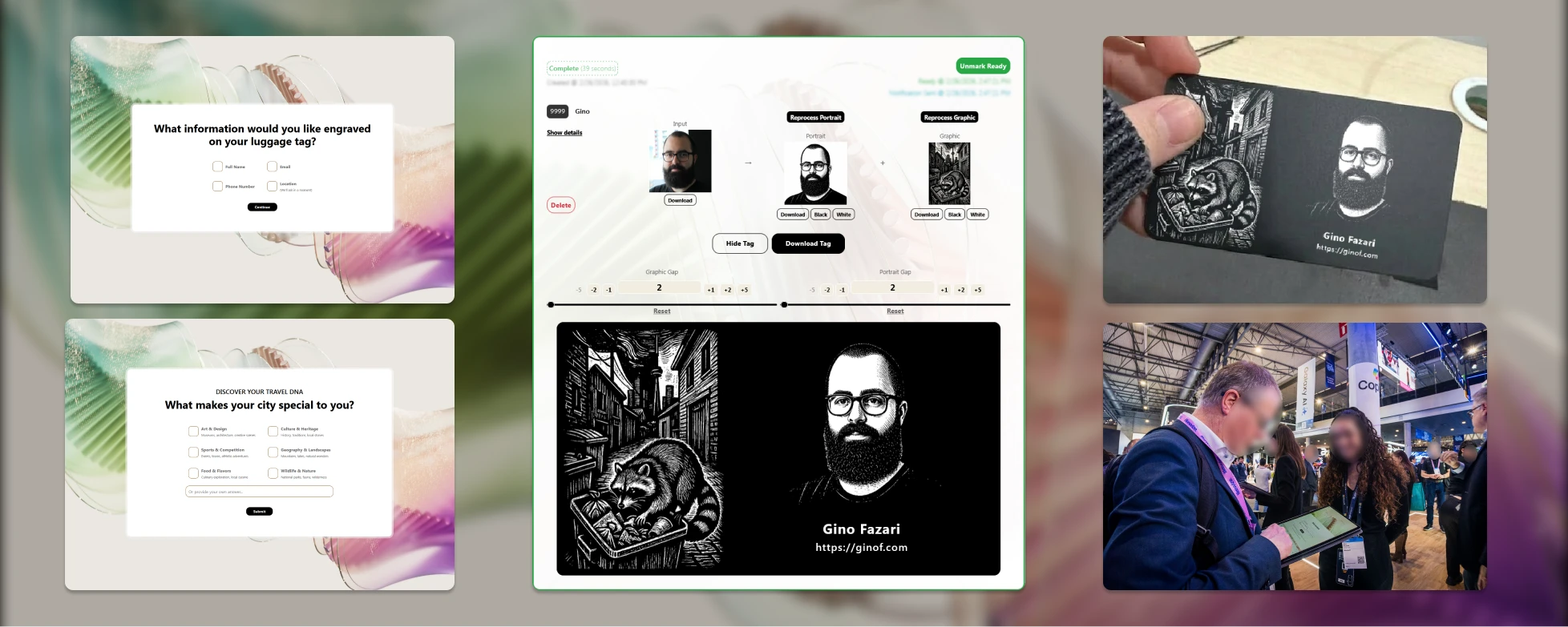 Microsoft Copilot: Laser Engraved Luggage Tags thumbnail